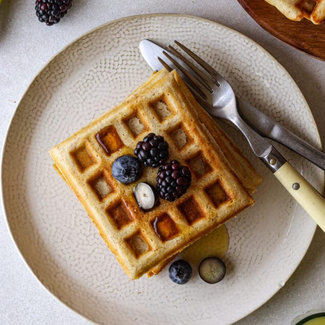 Whole Wheat Waffles Recipe