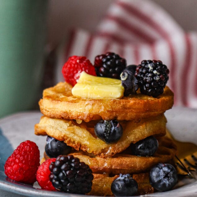 Air Fryer Frozen Waffles