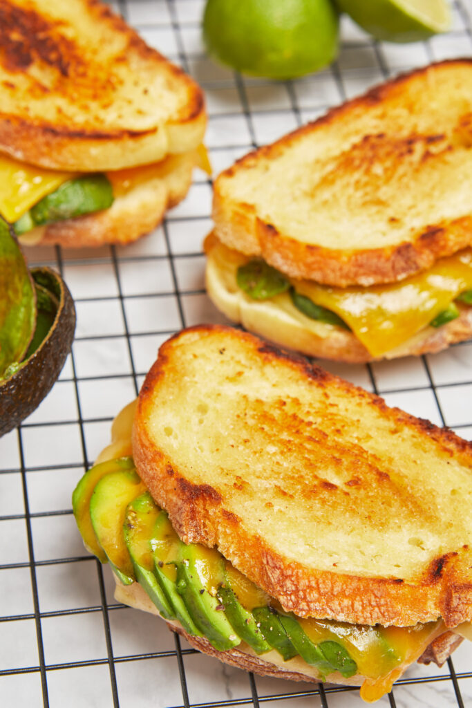 Avocado Grilled Cheese Sandwich