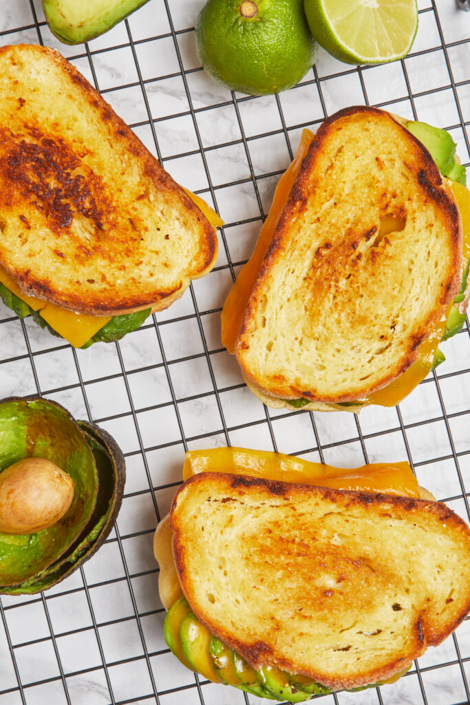 Avocado Grilled Cheese Sandwich