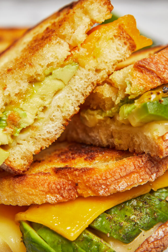 Avocado Grilled Cheese Sandwich