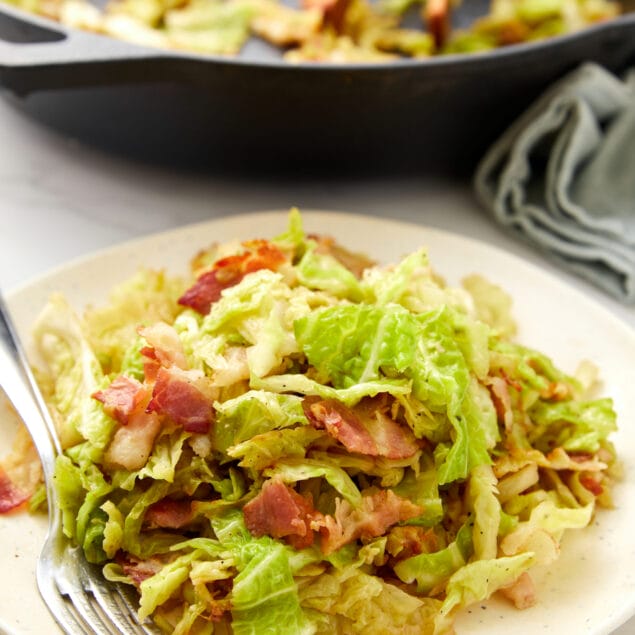 Bacon Fried Cabbage