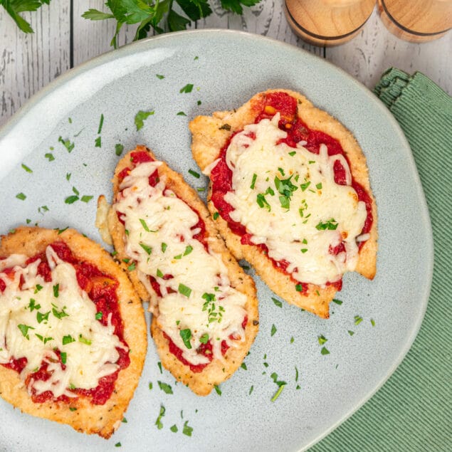 Baked Chicken Parmesan Recipe top shot