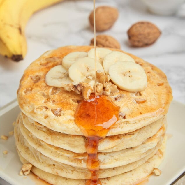 Banana Bread Pancakes