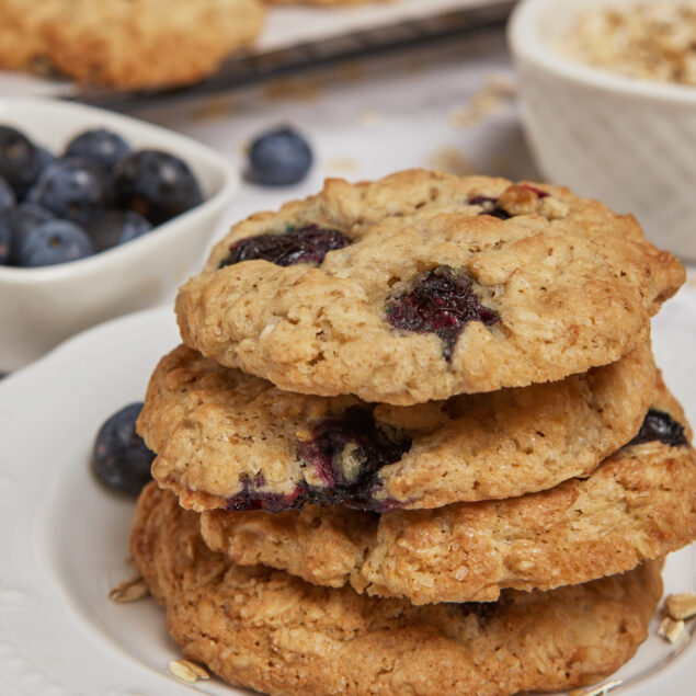 Blueberry Oatmeal Cookies