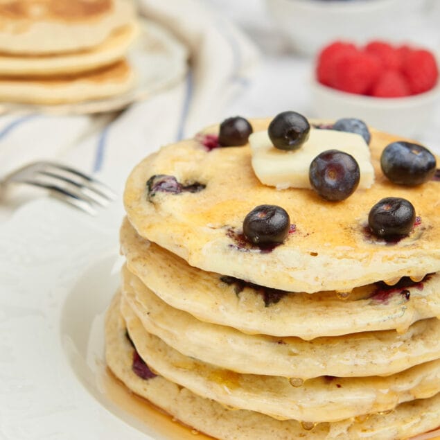 Buttermilk Blueberry Pancakes