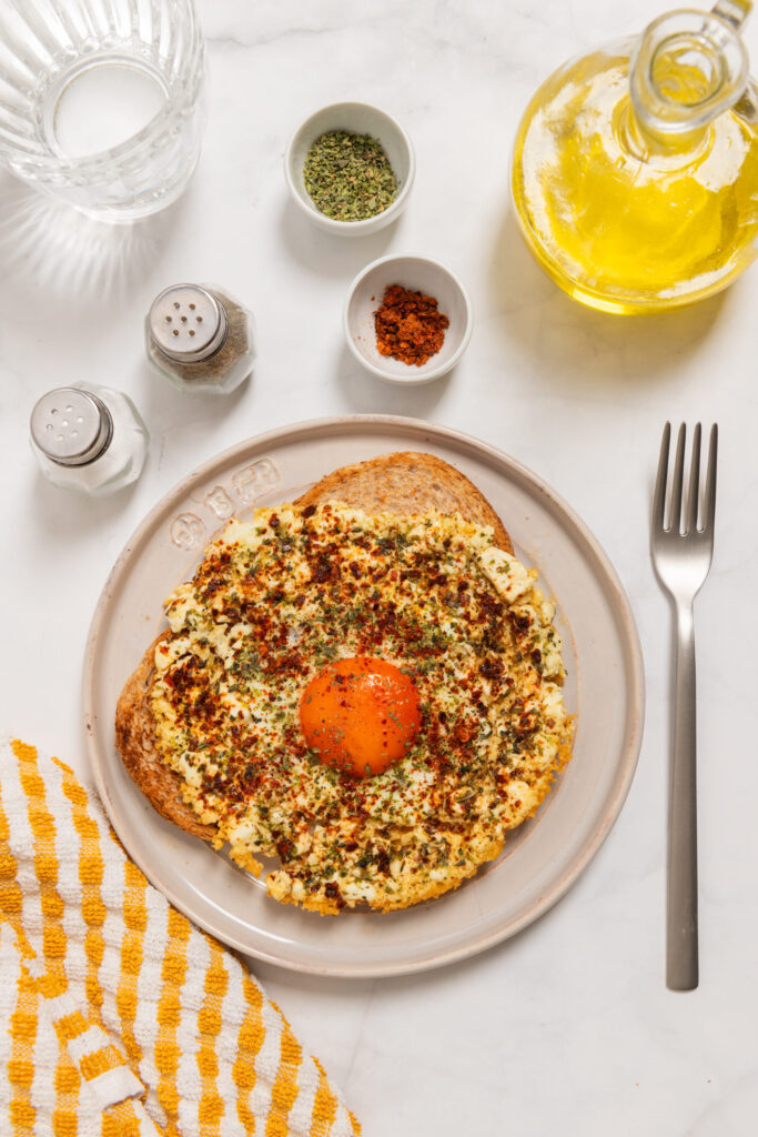 Feta Fried Eggs