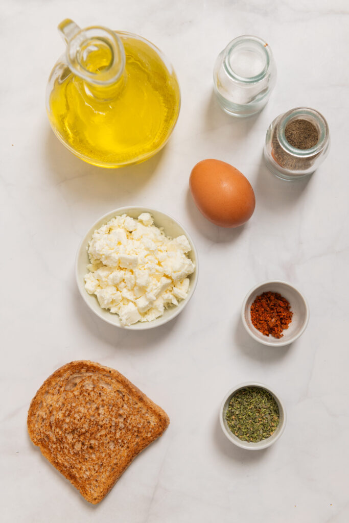 Feta Fried Eggs