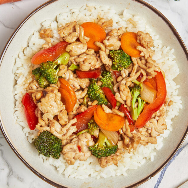 Ground Chicken Stir Fry