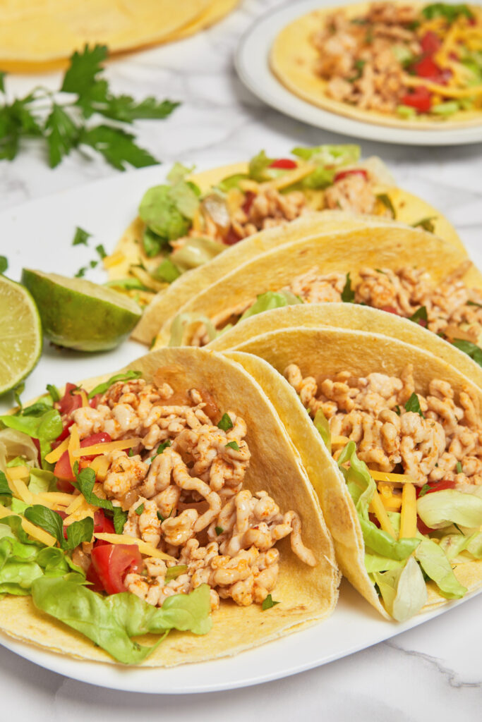 Ground Chicken Tacos