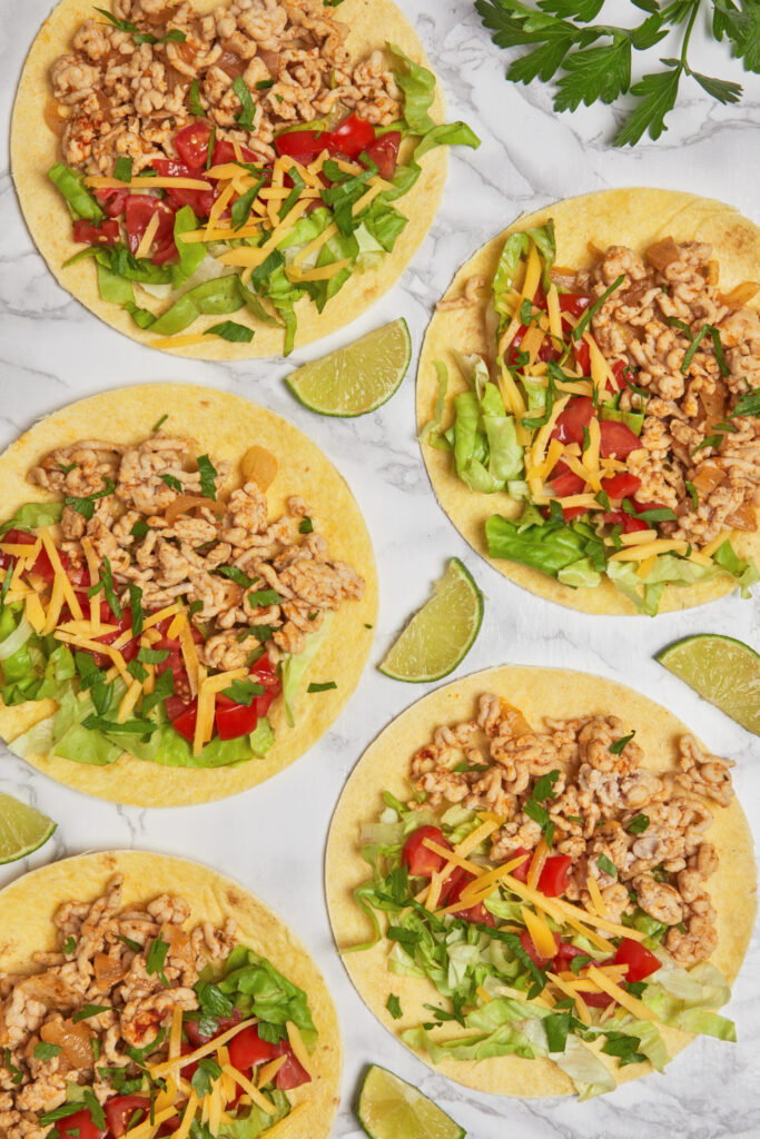 Ground Chicken Tacos