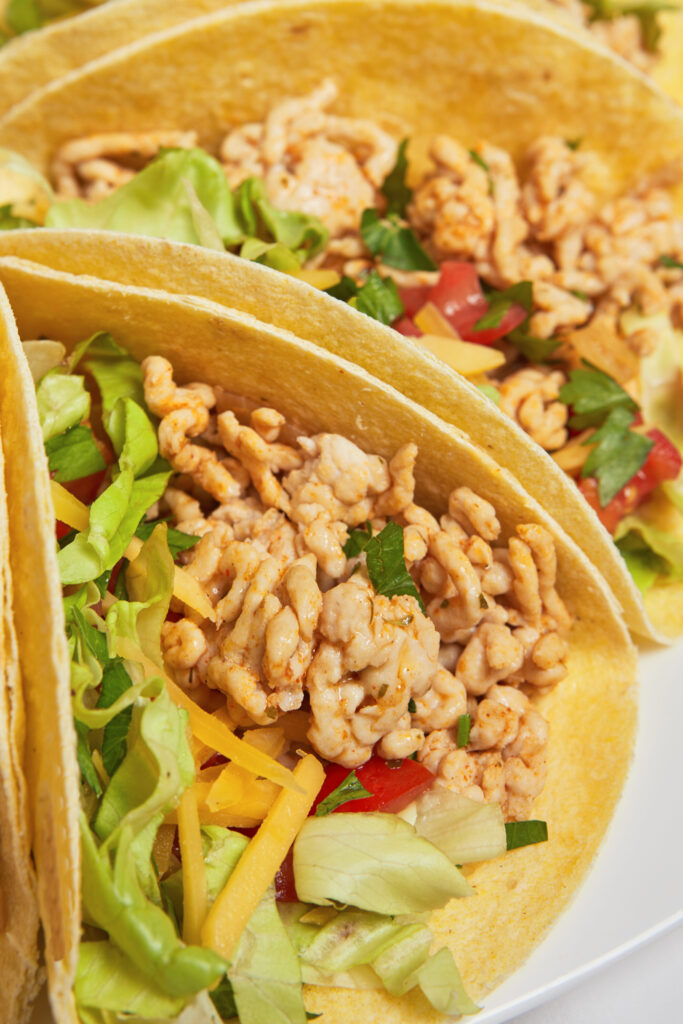 Ground Chicken Tacos