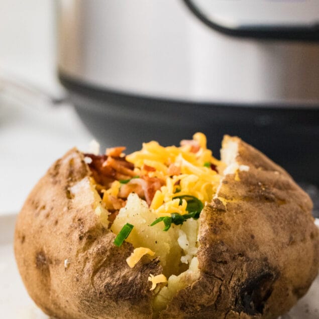 Instant Pot Baked Potatoes Recipe