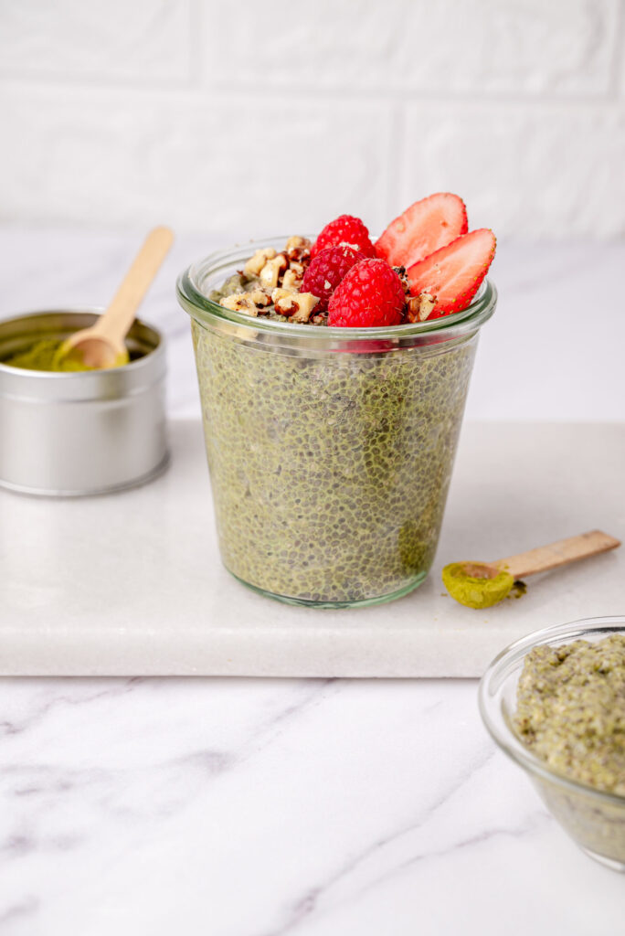 Matcha Chia Pudding