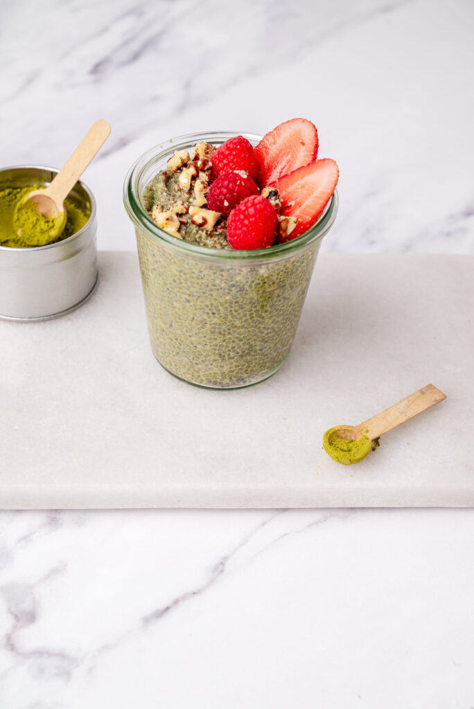 Matcha Chia Pudding