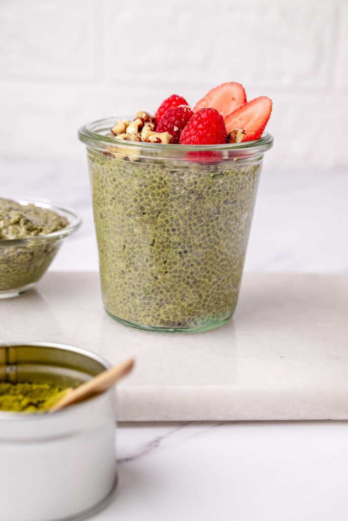 Matcha Chia Pudding