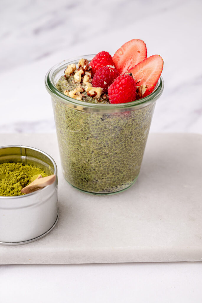 Matcha Chia Pudding