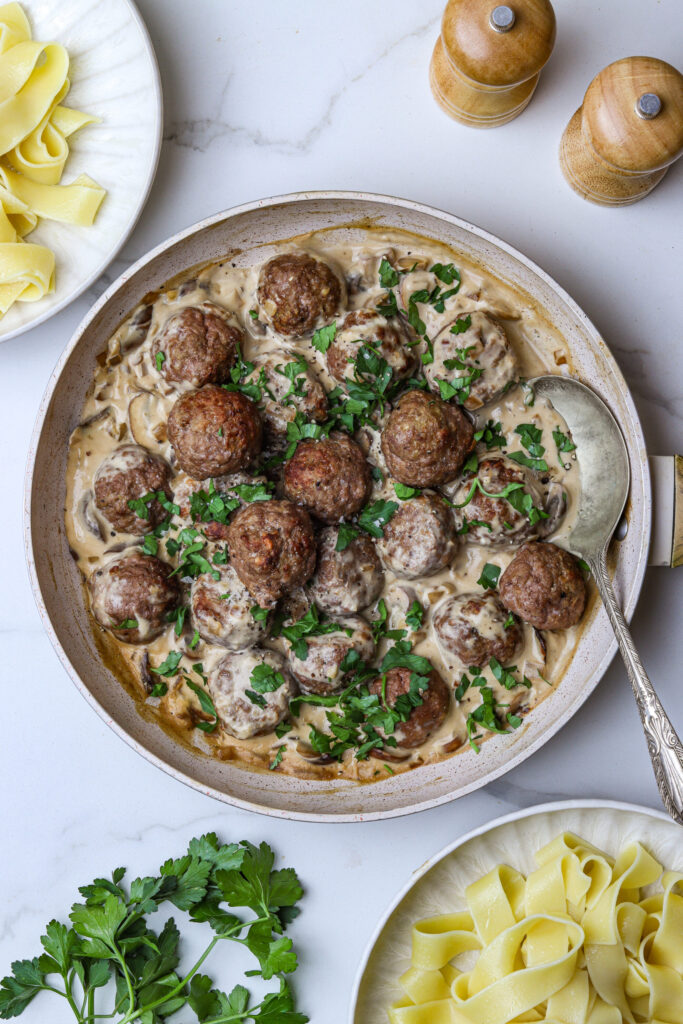 Meatballs Stroganoff