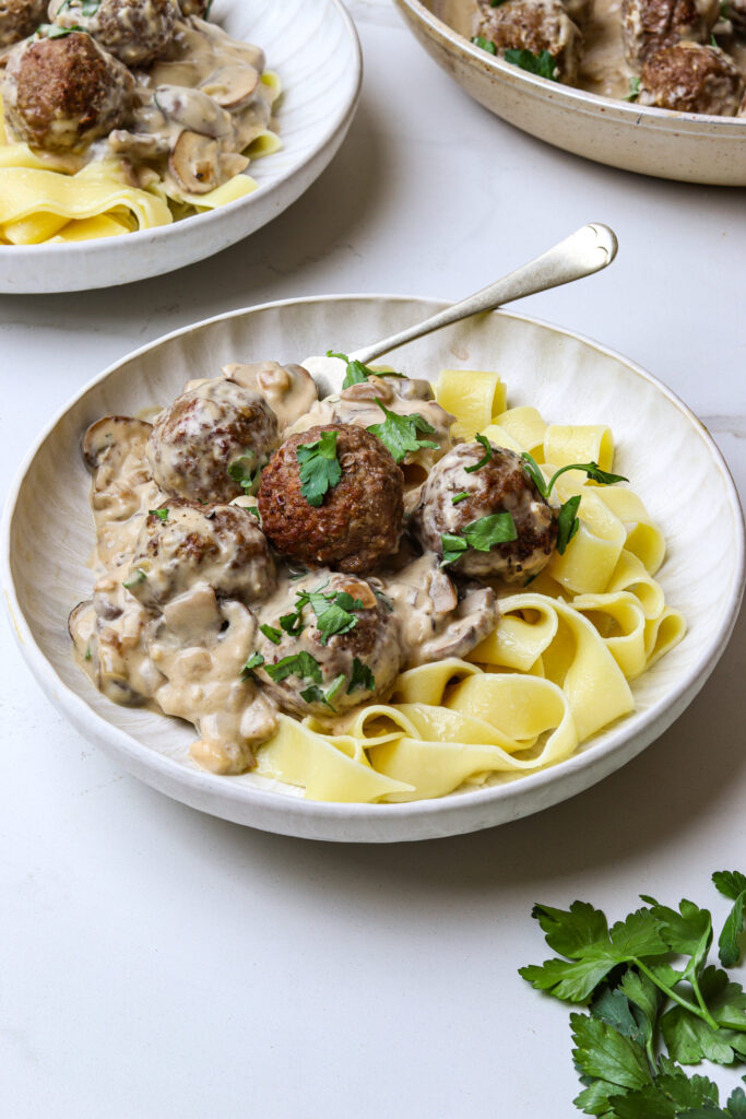 Meatballs Stroganoff