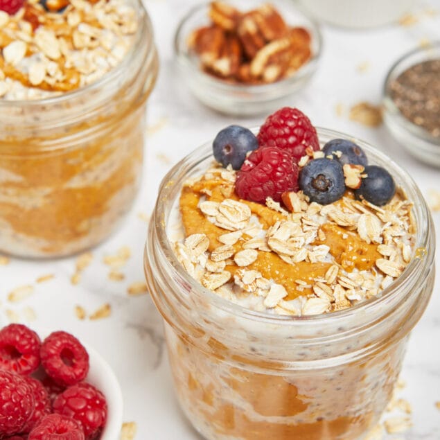 Peanut Butter Overnight Oats