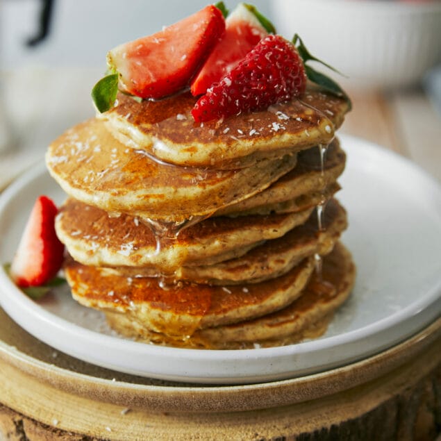 Perfect Coconut Pancakes (Dairy-free)