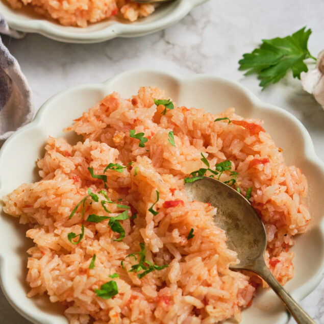 Rice Cooker Mexican Rice