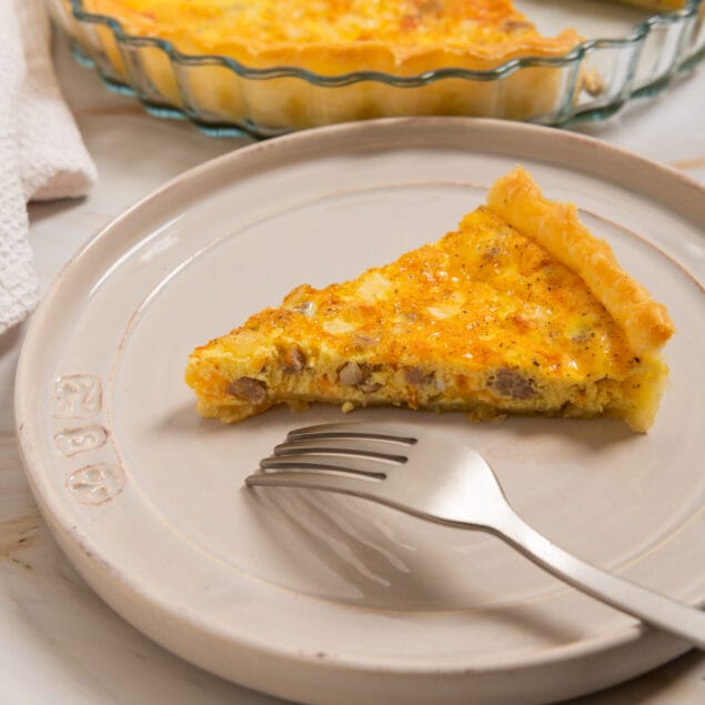 Sausage Quiche Recipe