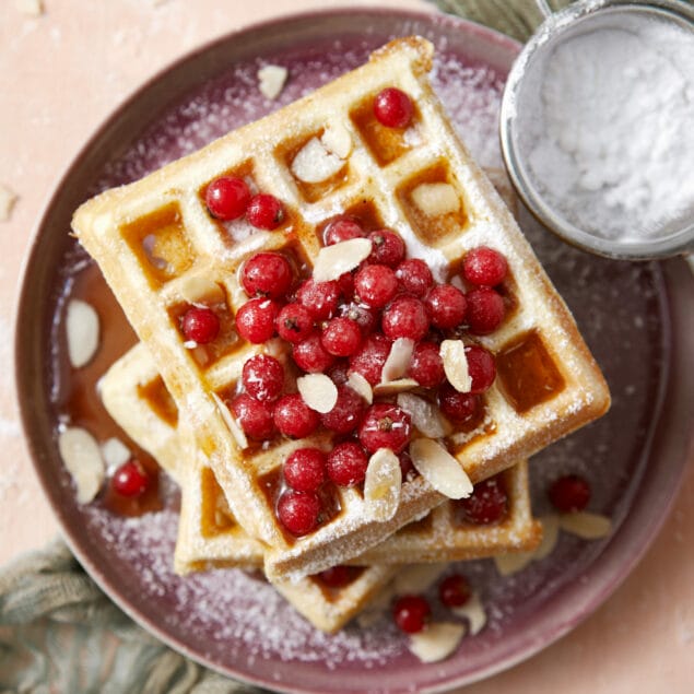 Sourdough Waffles Recipe