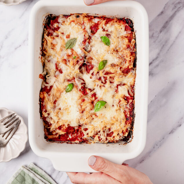 Vegan Eggplant Parmesan